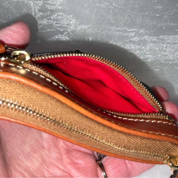 Dooney and Bourke Small Coin Purse Keychain, Midnight Blue NWT - Picture 6 of 7